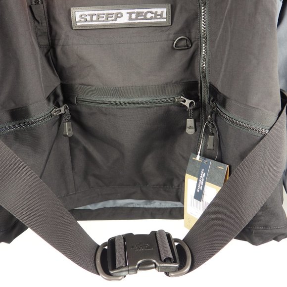 The North Face Unisex Steep Tech Jacket Streetwear Ski Shell Grey Black Orange S - Picture 5 of 11